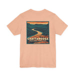 Chattanooga National Park City Unisex T-Shirt (Design on Back) - TENNESSEE RIVER GORGE