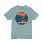 Chattanooga National Park City Unisex T-Shirt (Design on Back) - RIVER GORGE SUNSET