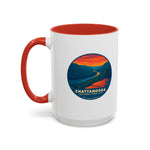 Chattanooga National Park City Ceramic Mug - RIVER GORGE SUNSET (15oz)