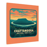 Chattanooga National Park City - SNOOPERS ROCK on Canvas