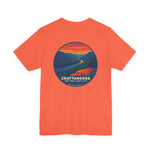 Chattanooga National Park City Unisex T-Shirt (Design on Back) - RIVER GORGE SUNSET
