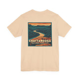 Chattanooga National Park City Unisex T-Shirt (Design on Back) - TENNESSEE RIVER GORGE