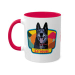 K-9 YOUBE Ceramic Mug - Red