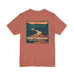 Chattanooga National Park City Unisex T-Shirt (Design on Back) - TENNESSEE RIVER GORGE