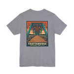 Chattanooga National Park City Unisex T-Shirt (Design on Back) - WALNUT STREET BRIDGE