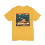 Chattanooga National Park City Unisex T-Shirt (Design on Back) - TENNESSEE RIVER GORGE