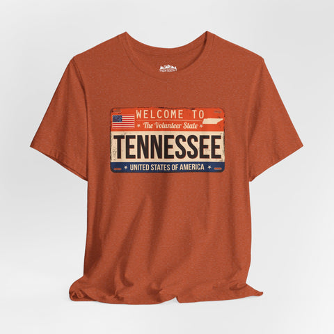 TENNESSEE LICENSE TAG Unisex T-Shirt