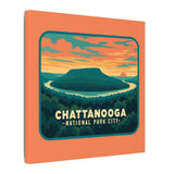 Chattanooga National Park City - SNOOPERS ROCK on Canvas