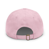 Dad Hat NEW SOUTH Leather Patch - PINK/PINK