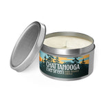 Hand Poured Tin Candle - CHATTANOOGA EVERGREEN