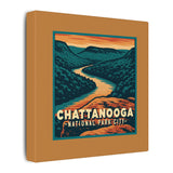 Chattanooga National Park City - TENNESSEE RIVER GORGE on Canvas