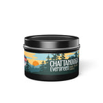 Hand Poured Tin Candle - CHATTANOOGA EVERGREEN