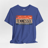 TENNESSEE LICENSE TAG Unisex T-Shirt