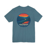 Chattanooga National Park City Unisex T-Shirt (Design on Back) - RIVER GORGE SUNSET