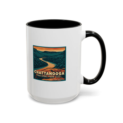 Chattanooga National Park City Ceramic Mug - TN RIVER GORGE (15oz)