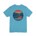 Chattanooga National Park City Unisex T-Shirt (Design on Back) - RIVER GORGE SUNSET