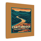 Chattanooga National Park City - TENNESSEE RIVER GORGE on Canvas