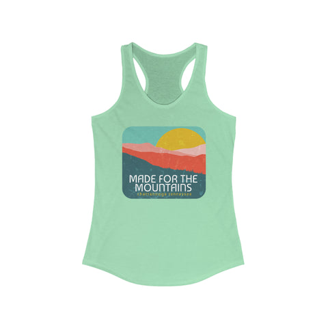 Ladies Racerback Tank - MADE FOR THE MOUNTAINS