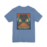 Chattanooga National Park City Unisex T-Shirt (Design on Back) - WALNUT STREET BRIDGE