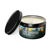 Hand Poured Tin Candle - CHATTANOOGA EVERGREEN