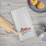 Flour Sack Tea Towel - VINTAGE FROSTY CHILLIN'