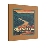 Chatt NPC Canvas Art Print - TENNESSEE RIVER GORGE