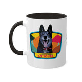 K-9 YOUBE Ceramic Mug - Black