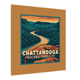 Chattanooga National Park City - TENNESSEE RIVER GORGE on Canvas