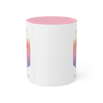 Accent Color Mug - BLAZE YOUR OWN TRAIL PINK