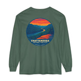 Chattanooga NPC Long Sleeve T-shirt - River Gorge Sunset