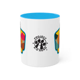 K-9 YOUBE Ceramic Mug - Blue