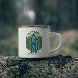 Enamel Camping Mug - BLAZE YOUR OWN TRAIL