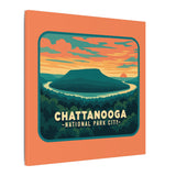 Chattanooga National Park City - SNOOPERS ROCK on Canvas