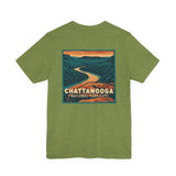 Chattanooga National Park City Unisex T-Shirt (Design on Back) - TENNESSEE RIVER GORGE
