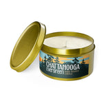 Hand Poured Tin Candle - CHATTANOOGA EVERGREEN