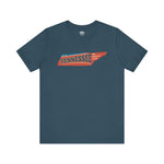 TENNESSEE MAP Unisex T-shirt