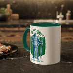 Accent Color Ceramic Mug - BLAZE YOUR OWN TRAIL