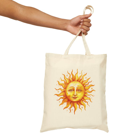 Canvas Tote Bag - MYSTICAL SUN