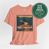 Chattanooga National Park City Unisex T-Shirt - TENNESSEE RIVER GORGE